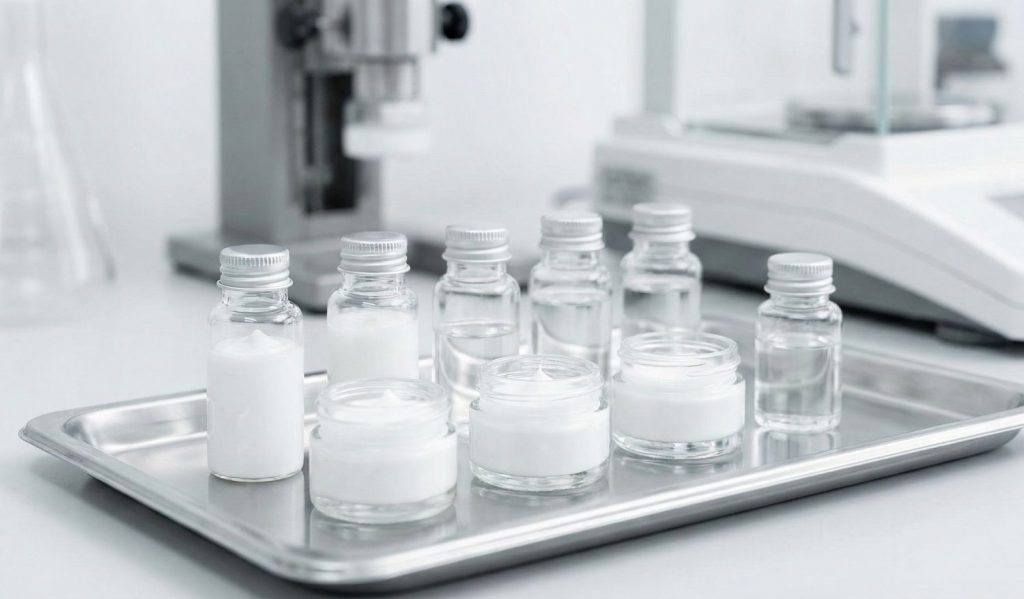 Productos de alta calidad de fabricante de marca blanca cosmética en laboratorio